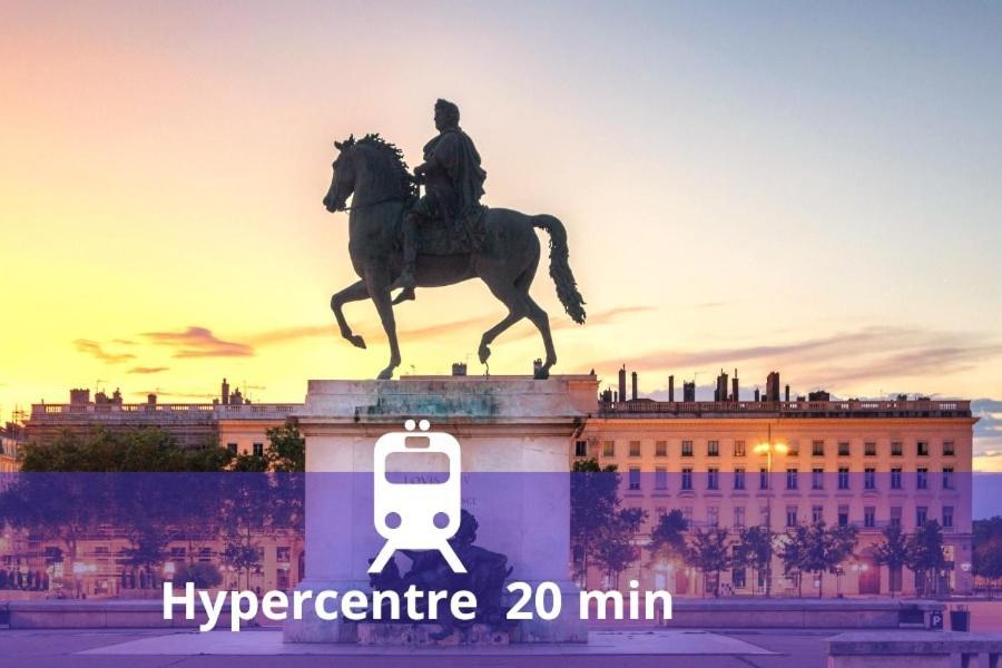 Le Petit Cocon - Parking Prive - Lyon Sud Apartment Venissieux Ngoại thất bức ảnh